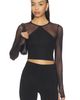 Michael Lauren Michael Lauren Mercutio Long Sleeve Top - 1