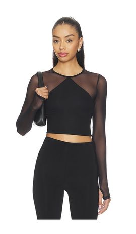 Michael Lauren Michael Lauren Mercutio Long Sleeve Top