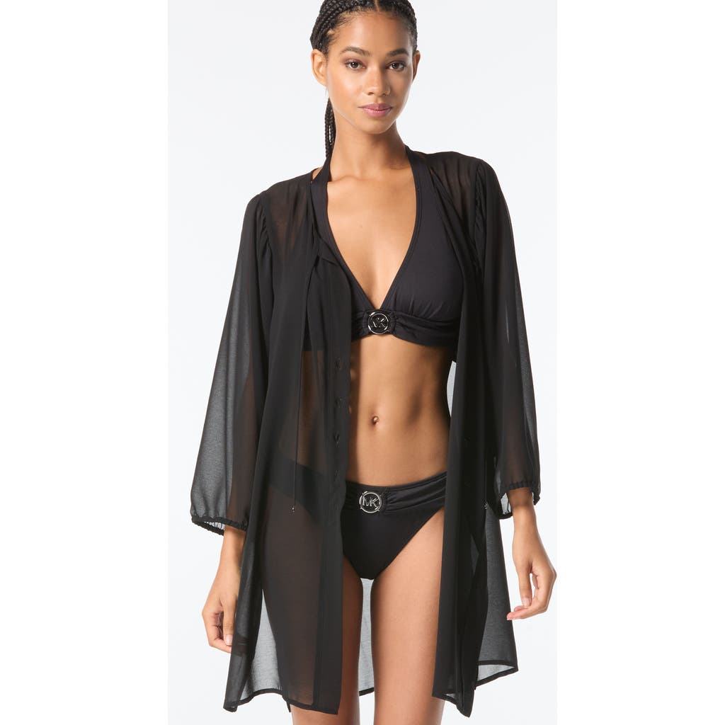 MICHAEL Michael Kors MICHAEL Michael Kors Cover Up Shirt