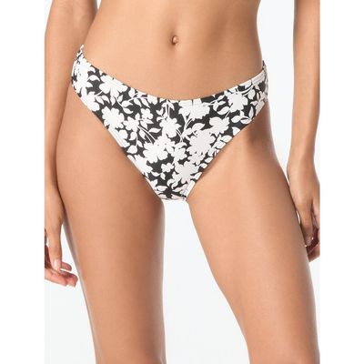 MICHAEL Michael Kors MICHAEL Michael Kors Monotone Floral Classic Bikini Bottom
