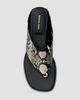 MICHAEL Michael Kors MICHAEL Michael Kors Women's Alster Python-Embossed Leather Sandals - 4