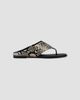 MICHAEL Michael Kors MICHAEL Michael Kors Women's Alster Python-Embossed Leather Sandals - 7