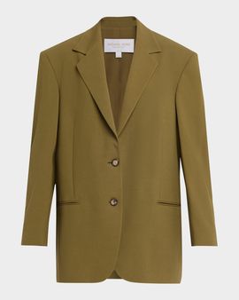 MICHAEL Michael Kors Ryan Stretch Wool Blazer