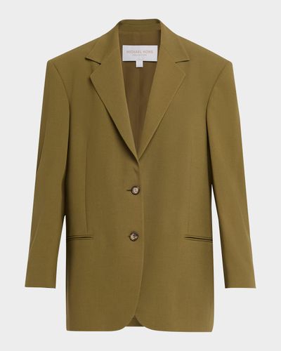 MICHAEL Michael Kors Ryan Stretch Wool Blazer