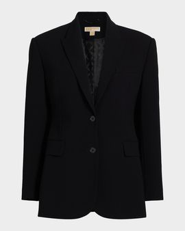 MICHAEL Michael Kors Wide Shoulder Fit Blazer
