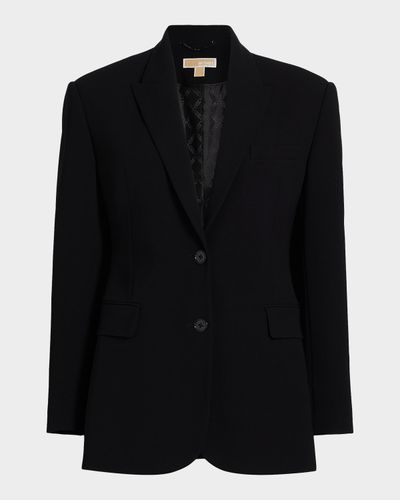 MICHAEL Michael Kors Wide Shoulder Fit Blazer