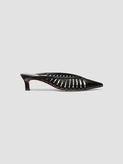 MICHAEL Michael Kors Women's Adriana 55MM Kitten Mules