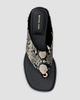 MICHAEL Michael Kors Women's Alster Python-Embossed Sandals - 4
