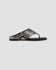 MICHAEL Michael Kors Women's Alster Python-Embossed Sandals - 7