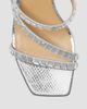 MICHAEL Michael Kors Women's Celia 50MM Crystal-Embellished Kitten-Heel Sandals - 4