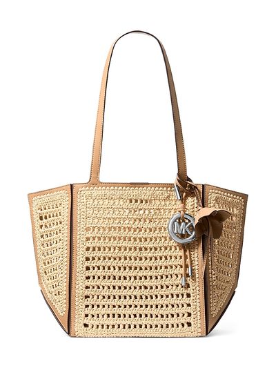 MICHAEL Michael Kors Women's Cinched Crochet Tote Bag