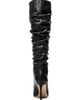 MICHAEL Michael Kors Women's Dawn 90MM Leather Knee-High Slouch Boots - 3