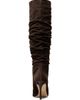 MICHAEL Michael Kors Women's Dawn 90MM Suede Knee-High Slouch Boots - 3