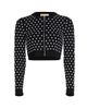 MICHAEL Michael Kors Women's Dome Stud Crop Cardigan - 1