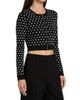 MICHAEL Michael Kors Women's Dome Stud Crop Cardigan - 4