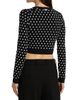 MICHAEL Michael Kors Women's Dome Stud Crop Cardigan - 5