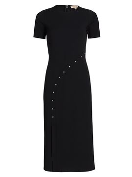MICHAEL Michael Kors Women's Dome Stud Midi-Dress