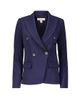 MICHAEL Michael Kors Women's Double-Breasted Crepe Blazer - 1