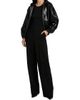 MICHAEL Michael Kors Women's Faux-Leather Zip-Front Hoodie - 2