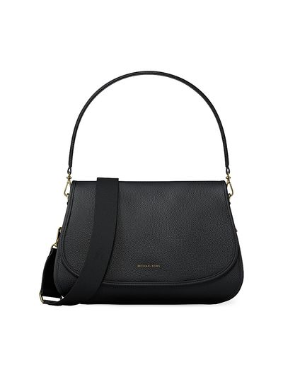 MICHAEL Michael Kors Women's Holmes Medium Leather Convertible Messenger Bag