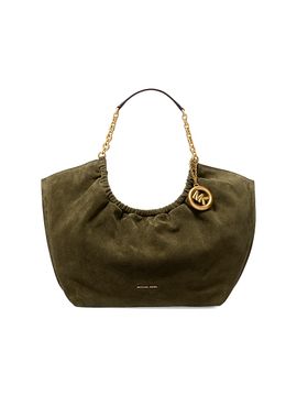 MICHAEL Michael Kors Women's Indie Large Cinched Suede Tote Bag