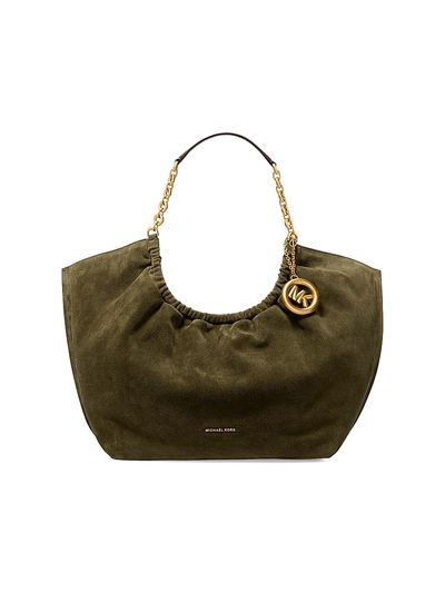 MICHAEL Michael Kors Women's Indie Large Cinched Suede Tote Bag