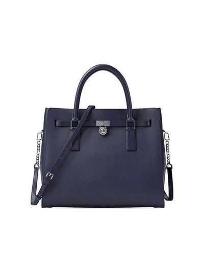 MICHAEL Michael Kors Women's Large Hamilton Moderne Leather Satchel
