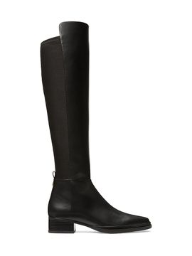 MICHAEL Michael Kors Women's Lex 40MM Stacked-Heel Knee-High Boots