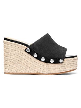 MICHAEL Michael Kors Women's Mayes Suede Wedge Sandals
