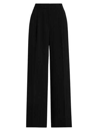 MICHAEL Michael Kors Women's Pleated Wide-Leg Pants