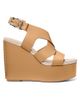 MICHAEL Michael Kors Women's Raven 130MM Platform Wedge Sandals - 1