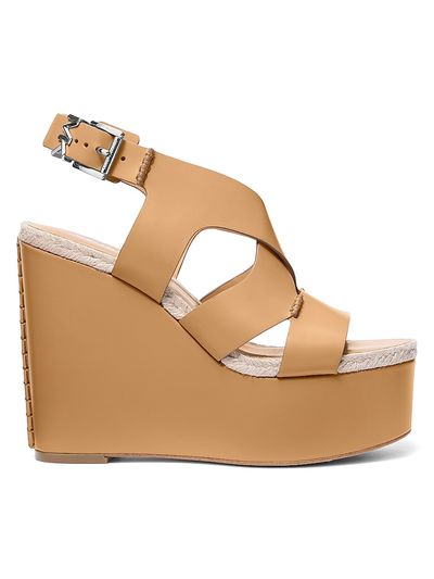 MICHAEL Michael Kors Women's Raven 130MM Platform Wedge Sandals