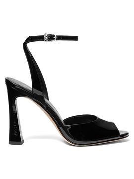 MICHAEL Michael Kors Women's Rosie 100MM Patent Leather Sandals