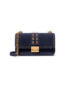 MICHAEL Michael Kors Women's Small Suede Convertible Shoulder Bag