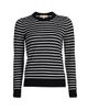 MICHAEL Michael Kors Women's Striped Merino Wool Sweater - 8
