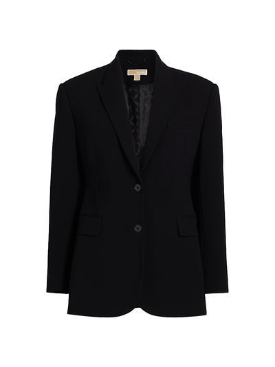 MICHAEL Michael Kors Women's Wide Shoulder Fit Blazer