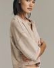 Michael Stars Marlo Short-Sleeve Buttondown Top - 3