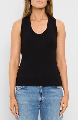 Michael Stars Michael Stars Brynn Scoop Neck Muscle Tank