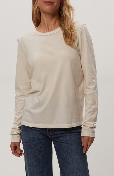 Michael Stars Michael Stars Clarissa Long Sleeve Cotton T-Shirt