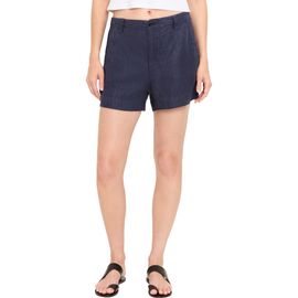 Michael Stars Michael Stars Dara Clean Front Linen Blend Shorts