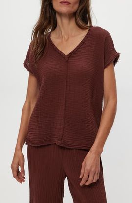 Michael Stars Michael Stars Draya V-Neck T-Shirt