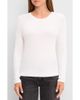 Michael Stars Michael Stars Finn Rib Crewneck Top - 1