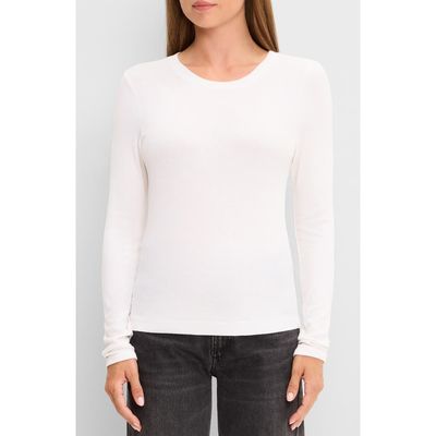 Michael Stars Michael Stars Finn Rib Crewneck Top