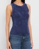 Michael Stars Michael Stars Gina Wide Binding Cropped Tank - 4