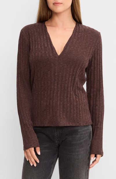 Michael Stars Michael Stars Ilona Slim V-Neck Top