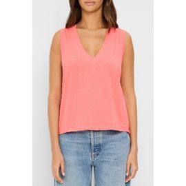 Michael Stars Michael Stars Ira V-Neck Cotton Top