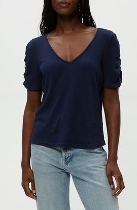 Michael Stars Michael Stars Josie V-Neck Shirt