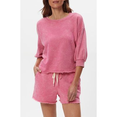 Michael Stars Michael Stars Julia Puff Sleeve Sweatshirt
