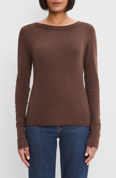 Michael Stars Michael Stars Kelso Wide Crewneck Long Sleeve T-Shirt