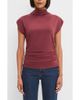 Michael Stars Michael Stars Mina Mock Neck T-Shirt - 1